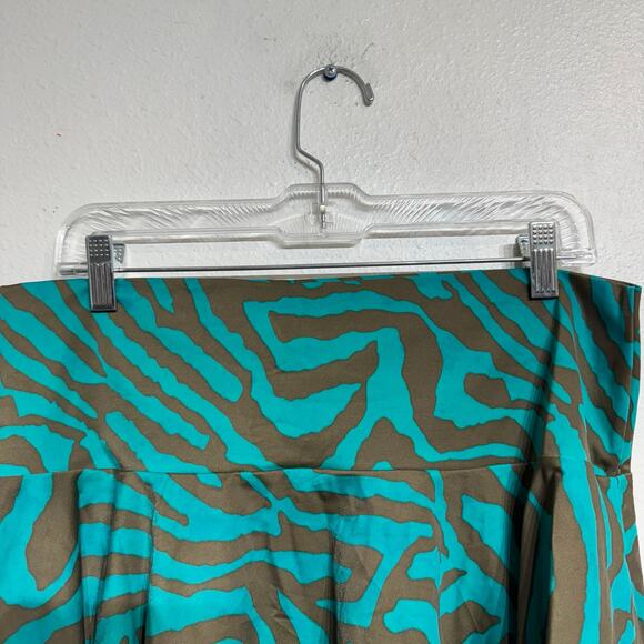 Victoria's Secret Blue Mini Swim Skirt Sz L - Picture 7 of 10